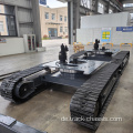 Custom 10T Stahl Crawler Track -Fahrwerk